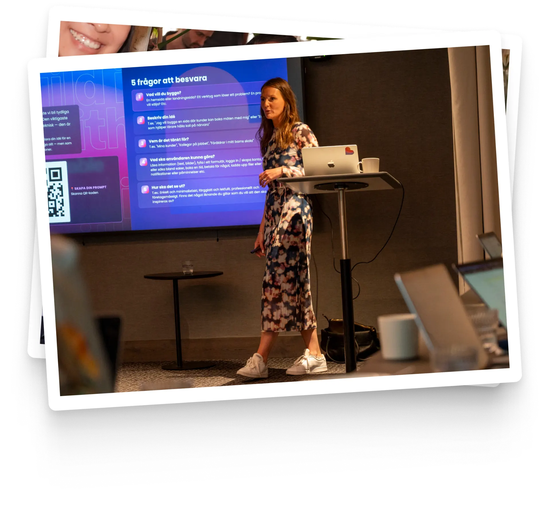 A Lovable educator presenting to a workshop audience